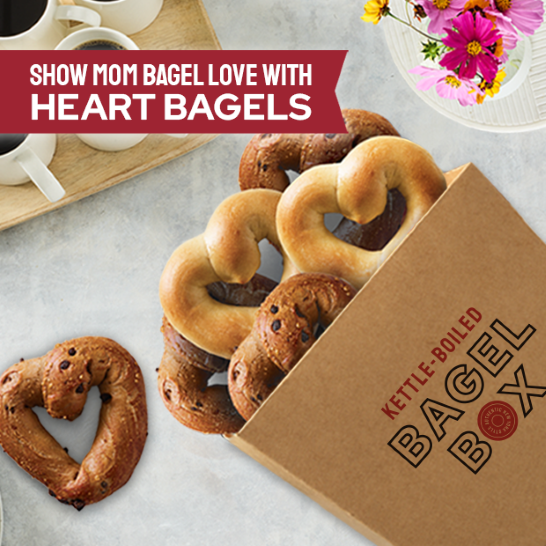 Heart Shaped Bagels